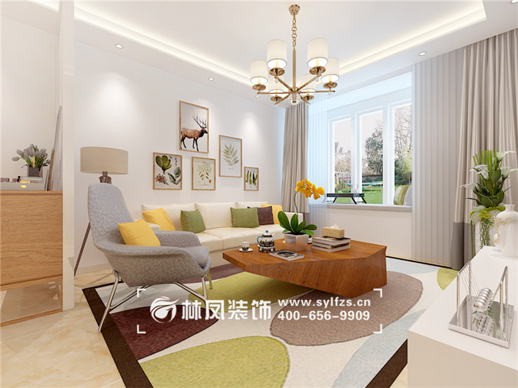 富文-萬(wàn)錦香樟樹(shù) 80㎡ - 現(xiàn)代簡(jiǎn)約-客廳1.jpg