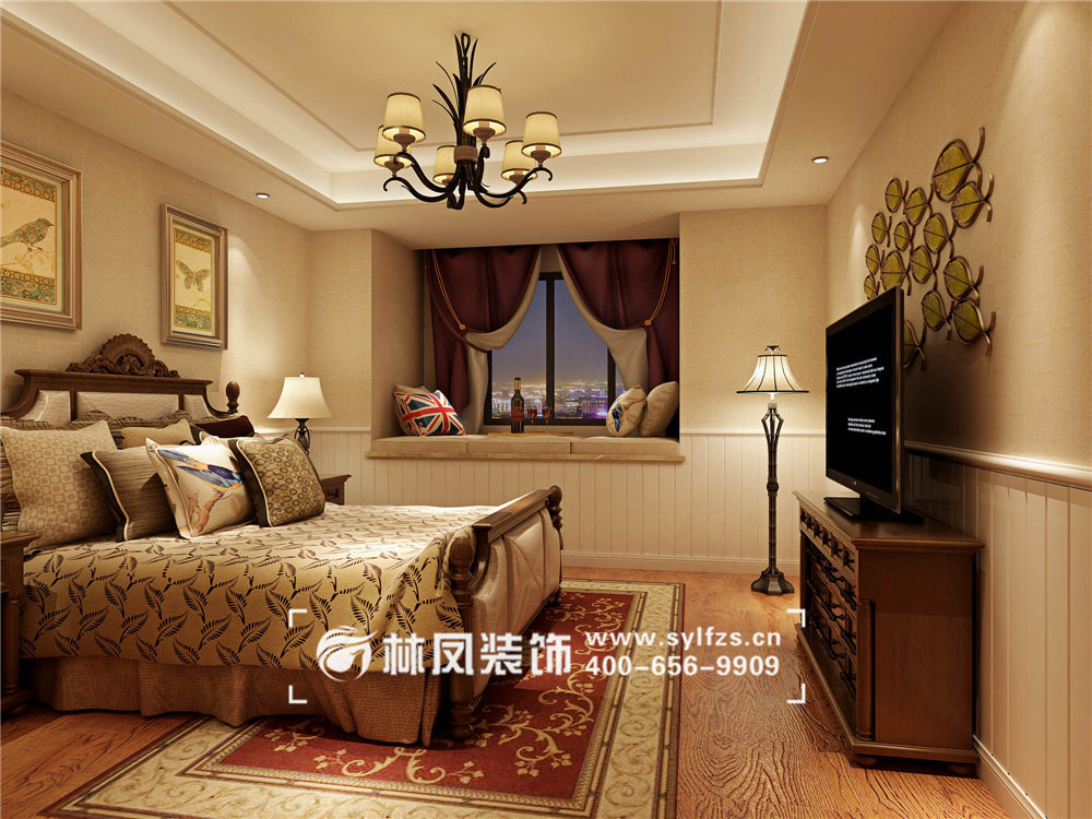 華潤橡樹灣-159平-美式風格-臥室.jpg