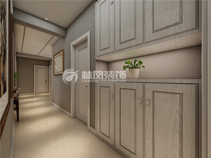 金地檀府-107平-現(xiàn)代風格-過廊.jpg